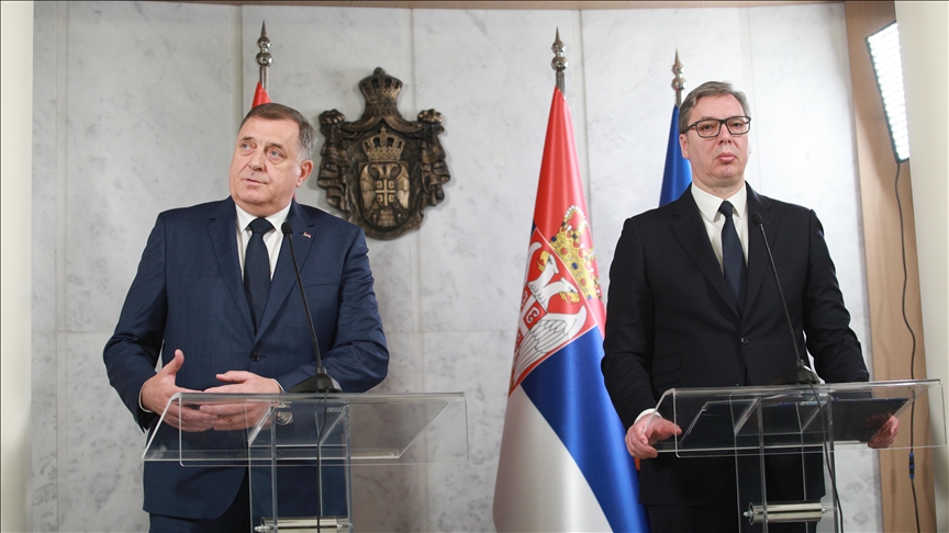 Dodik u Beogradu ponovo o otcjepljenju RS-a, Vučić o spomenicima žrtvama Jasenovca